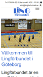 Mobile Screenshot of lingforbundet.se